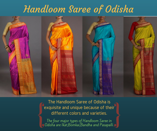 Handloom saree of Odisha