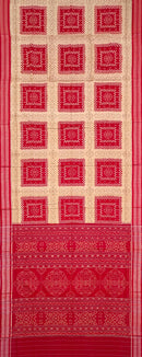 Box design Sambalpuri cotton saree,