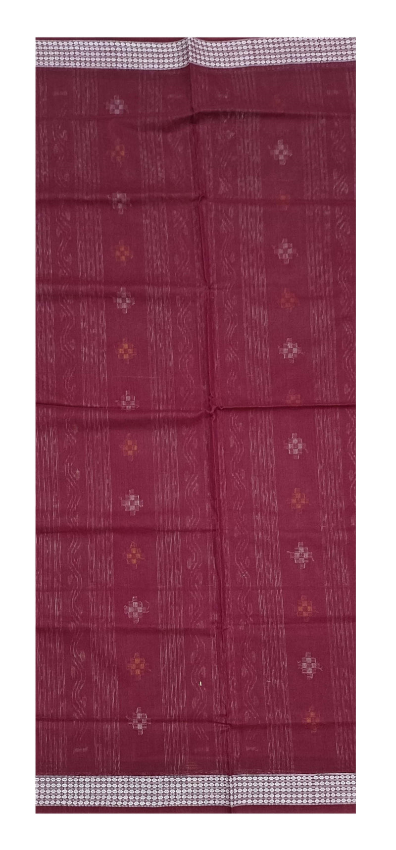 Sambalpuri silk bapta saree with blouse piece