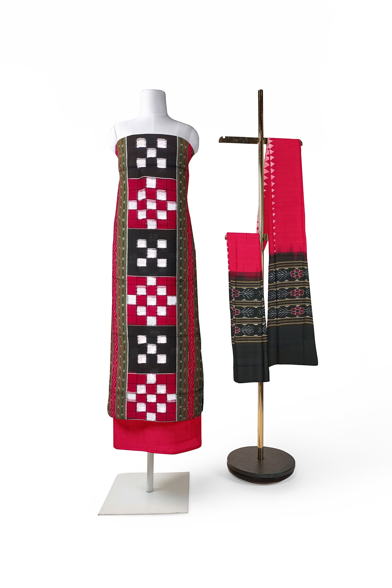 Ikat Handloom Dress Materials - Great Collection, Great Deals