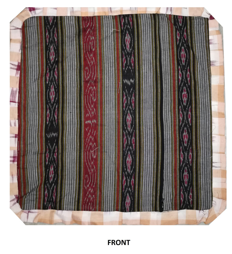 OdiKala Sambalpuri Ikat handwoven Cushion cover - Set of Two-Cushion Cover-OdiKala-OdiKala