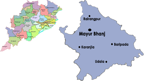About the District: Mayurbhanj