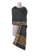 Beautiful Sambalpuri Handloom Cotton Dupatta, Color - Black