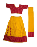 Sambalpuri Cotton Readymade GHAGRA CHOLI Set