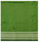 Sambalpuri Silk Blouse Piece, Mehendi Green color, Options: 1 mtr, 1.3 mtr,75 cms