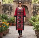 Sambalpuri cotton Kurti. Size-44 (XXL)