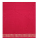 Exquisite Fish boarder Sambalpuri cotton Blouse Piece. 1Mtr, Red color