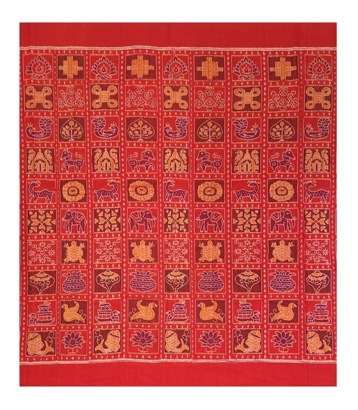 Nabakoti design unstitched Premium sambalpuri cotton KURTI MATERIAL, 2.5 mtr