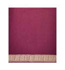 Exquisite Fish boarder Sambalpuri cotton Blouse Piece. 1Mtr, Maroon color