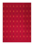 Fish motifs unstitched Bomkai cotton kurta/kurti/shirt material. Options : 2.5 mtr and 2 mtr