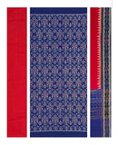 Birds design sambalpuri cotton dress material set