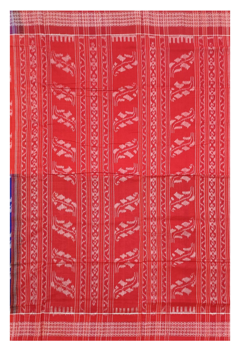 Sambalpuri cotton saree with blouse piece