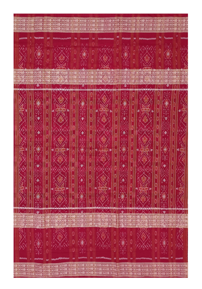Utkal Laxmi with Pasapali design sambalpuri cotton saree with blouse piece