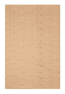 Bomkai cotton Kurti Material, 2.2 mtr, Cream color. Suitable for High School teachers Uniform.