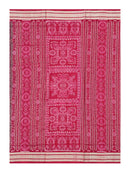 Pasapali design Sambalpuri silk saree with blouse piece