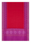 Sambalpuri Cotton Dupatta (Red and magenta Colours)