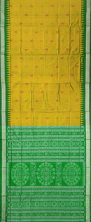 Doll design Bomkai silk saree with blouse piece