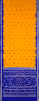 Beautiful Sankha motifs Bomkai silk saree with blouse piece