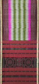 Sambalpuri silk saree with blouse piece