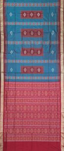 Bomkai silk saree with blouse piece