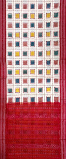 Exquisite Ashwini design Sambalpuri Cotton Saree, No Blouse Piece