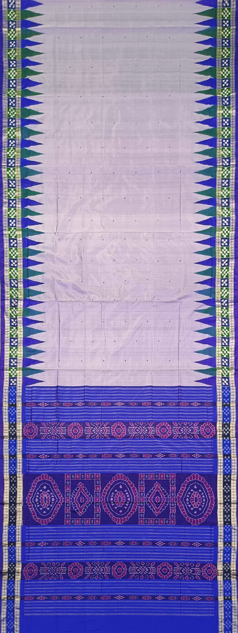 Sambalpuri silk saree with blouse piece