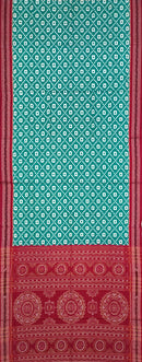 Exquisite Pasapali design sambalpuri cotton saree