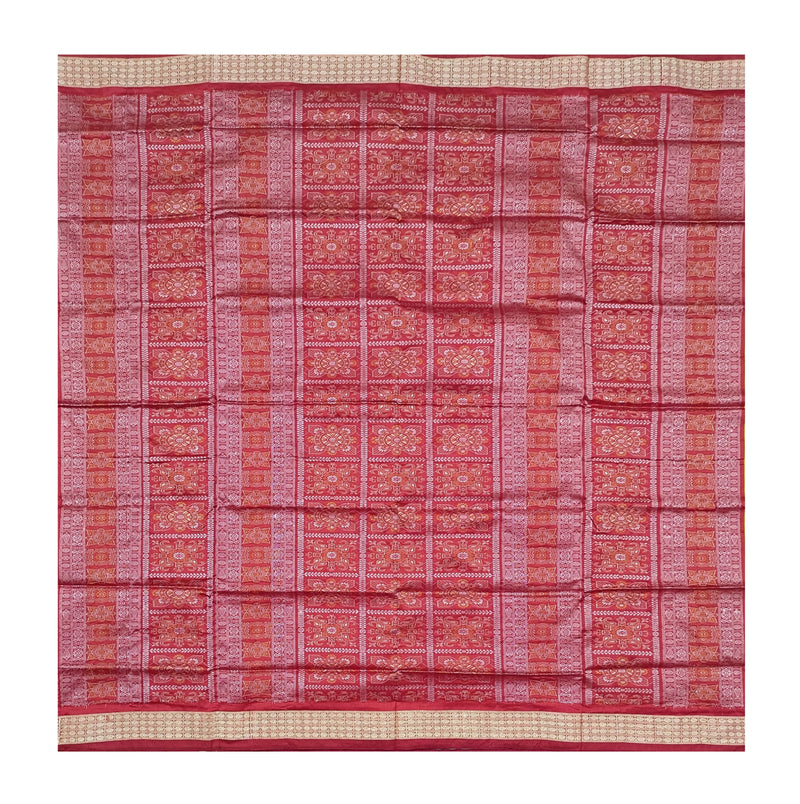 Bomkai silk saree with blouse piece