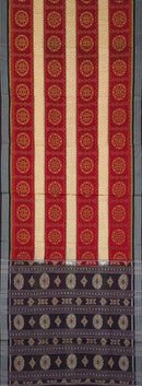 Sambalpuri cotton saree with blouse piece