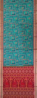 Exclusive Raja rani design Premium sambalpuri cotton saree with blouse piece