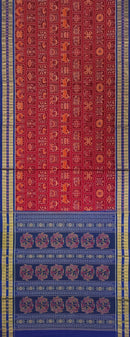 Exquisite Sambalpuri cotton saree with blouse piece