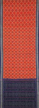 Sambalpuri cotton saree with blouse piece