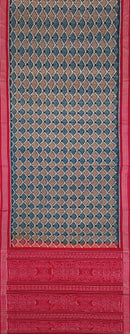 Sambalpuri cotton saree with blouse piece