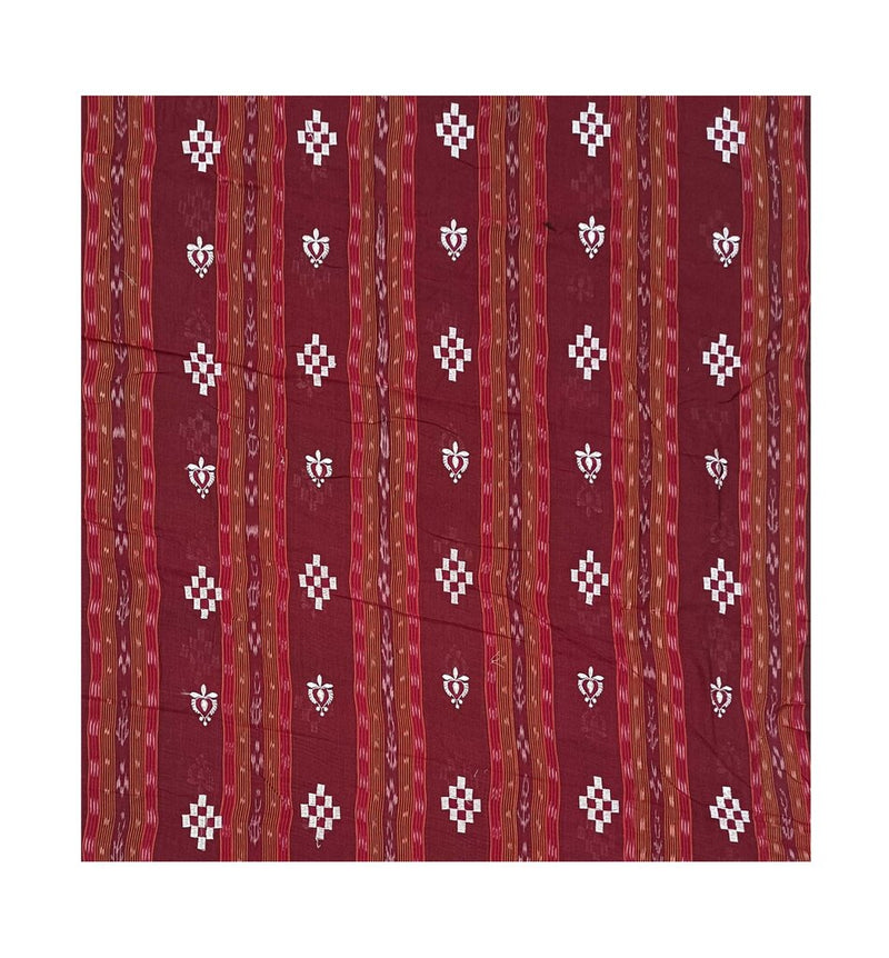 Sambalpuri cotton blouse piece, 1.1 mtr