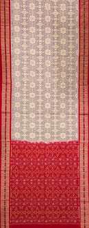 Exquisite Sambalpuri cotton saree with blouse piece