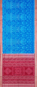 Sambalpuri silk saree with blouse piece