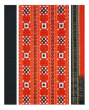 Pasapali design sambalpuri cotton dress material set