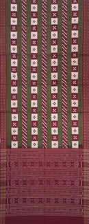 Beautiful Pasapali design Sambalpuri Cotton Saree With Blouse Piece
