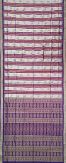 Bomkai silk saree with blouse piece