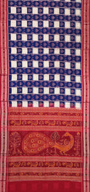 Sambalpuri cotton saree with blouse piece