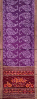 Ambua design sambalpuri cotton saree with blouse piece