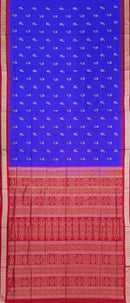 Bomkai silk saree with blouse piece