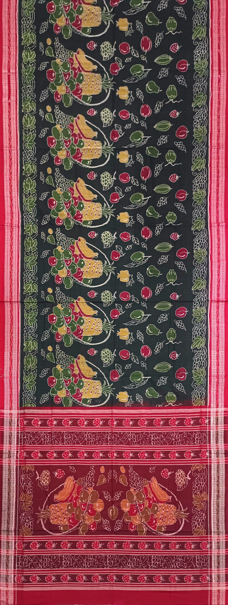 Sambalpuri cotton saree with blouse piece