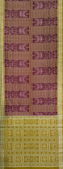 Exquisite Sambalpuri cotton saree with blouse piece