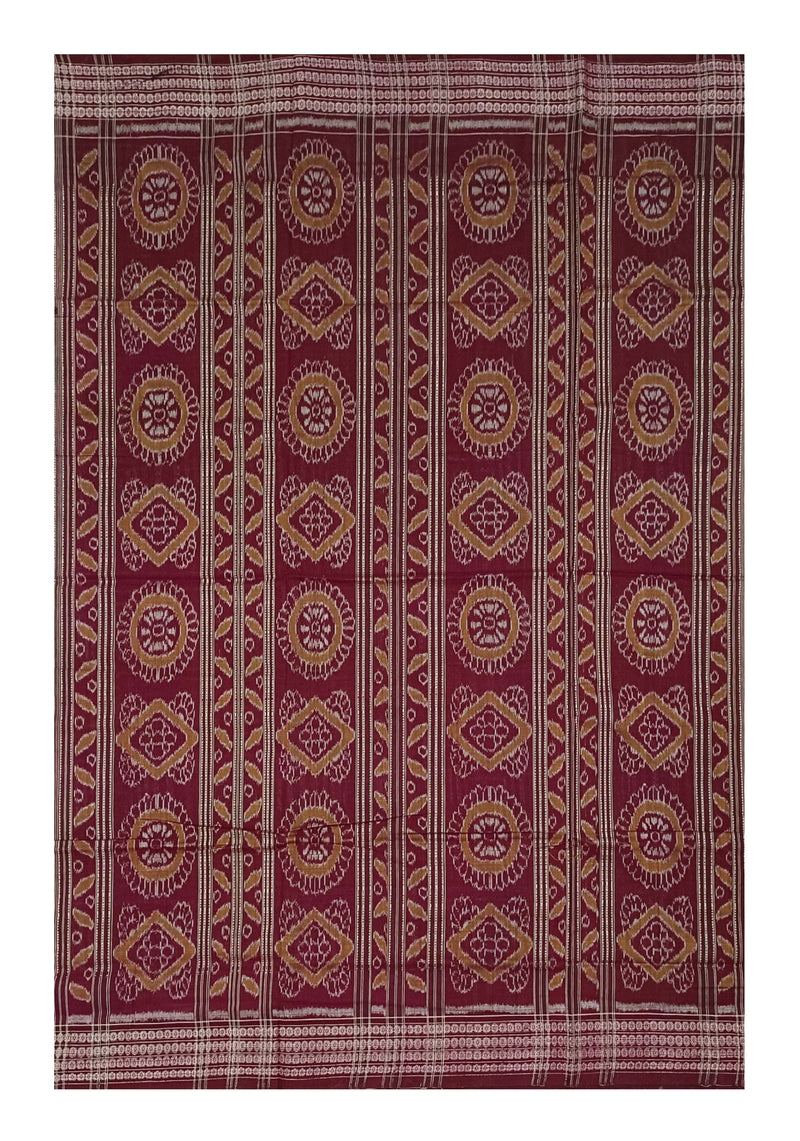 Sambalpuri cotton saree with blouse piece