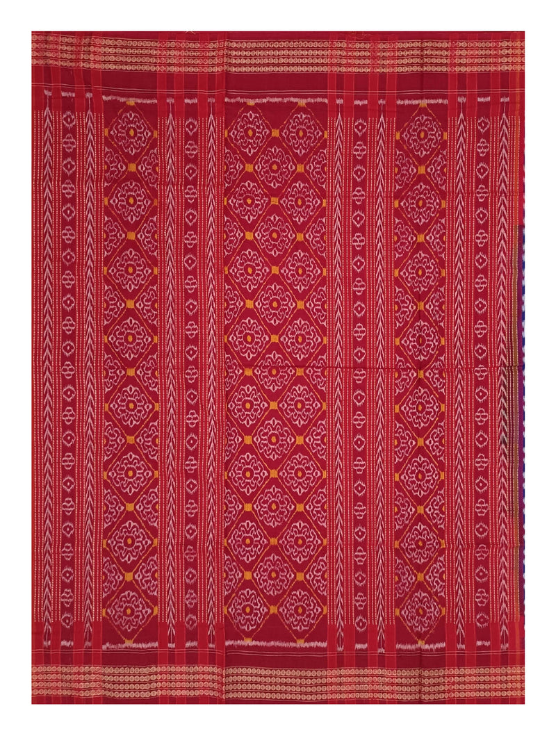 Sambalpuri cotton saree with blouse piece