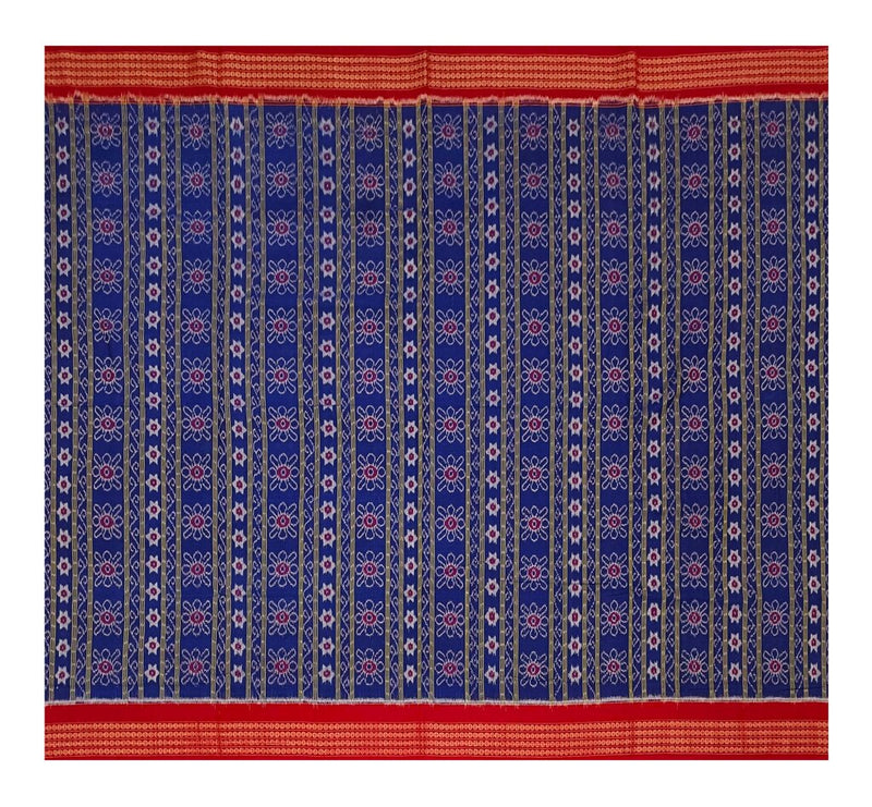 Sambalpuri cotton saree with blouse piece