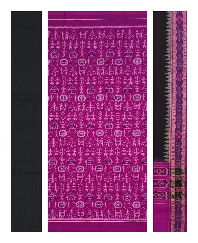 Sambalpuri cotton dress material set