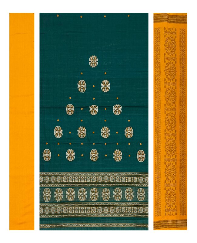 Bomkai cotton dress material set