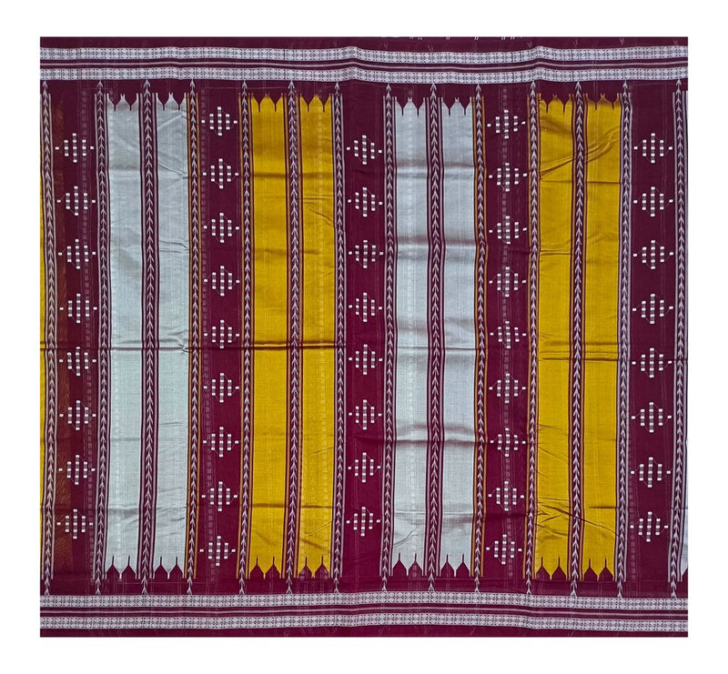 Sambalpuri silk bapta saree with blouse piece